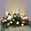 Palma Funeraria 50 Rosas Variadas