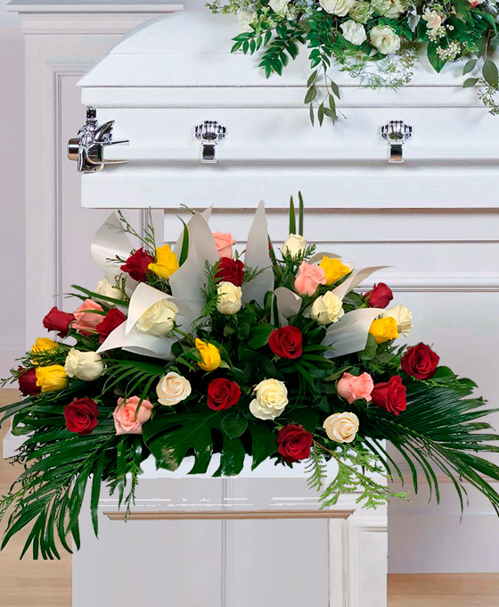 Envío de flores fuenrarias al tanatorio